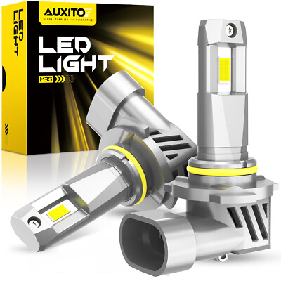 #ad 2X AUXITO Super Bright 24000LM Canbus 9005 HB3 LED Headlight Bulbs High beam Kit $35.99