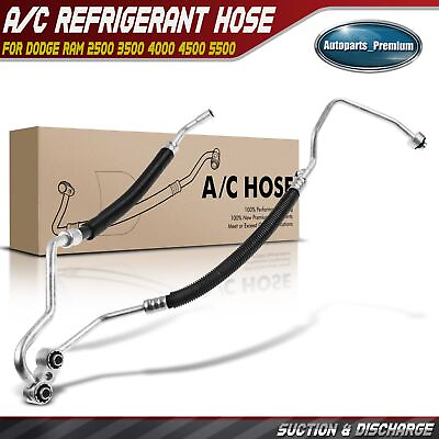 #ad New A C Hose Suction amp; Discharge Assembly for Dodge Ram 2500 3500 4000 4500 5500 $31.49