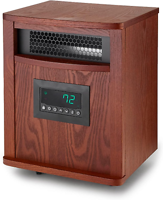 #ad Lifesmart Lifepro 1500W Portable Electric Infrared Quartz Indoor Space Heater wi $161.99