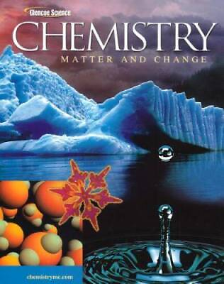 #ad Glencoe Chemistry: Matter and Change Student Edition Hardcover GOOD $7.55
