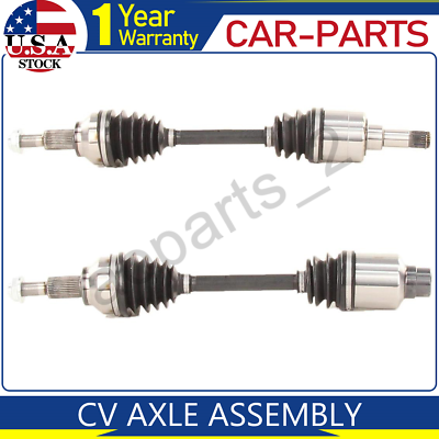 #ad Front Passenger Driver CV Axle Joint Shaft For 2011 2019 Dodge Journey 2.4L FWD $148.60