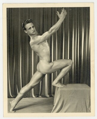 #ad Pat Burnham 1950 Classic Beefcake WPG 5x4 Don Whitman Physique Gay Photo Q8596 $389.00