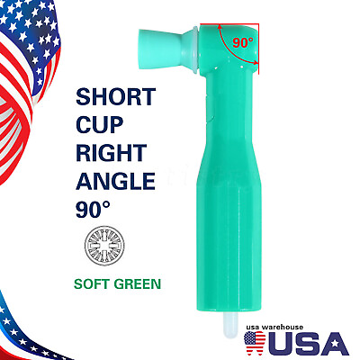 #ad Dental Prophy Angles Disposable Soft Green Latex Free Cup 500 Box $109.06