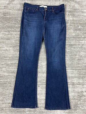 #ad Levi Signature Jeans Womens 14L Blue Mid Rise Boot cut Stretch Denim $19.99