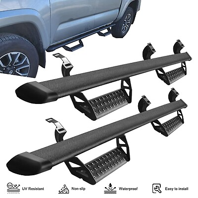 #ad 3quot; Side Step Fit TOYOTA Tacoma Double Cab 05 23 HOOP Nerf Bar Running Board BCTA $169.99
