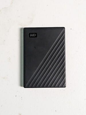 #ad WD My Passport 1TB External USB 3.0 Portable Hard Drive Black $35.00