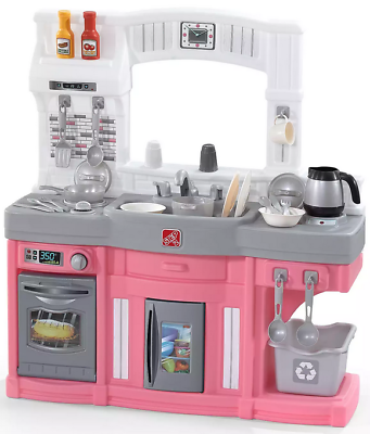 #ad Kids Pretend Play Kitchen Set for Girls with Realistic Sounds and Lights *NEW* $126.99