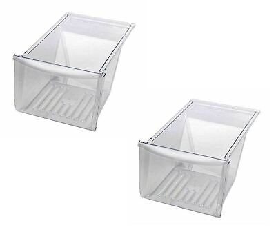 #ad Crisper Drawer Compatible with Frigidaire Refrigerator 240337103 2 Pack $66.40