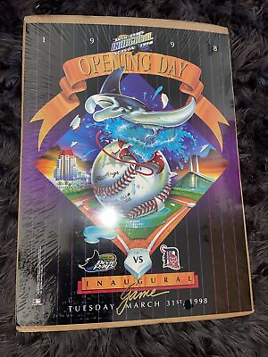 #ad Devil Rays 1998 Opening Day Inaugural lithograph Rare $103.99