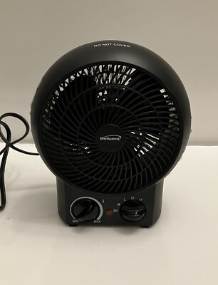 #ad Brentwood H F304BK 1500W 5000 BTU Portable Electric Space Heater and Fan Black $3.99