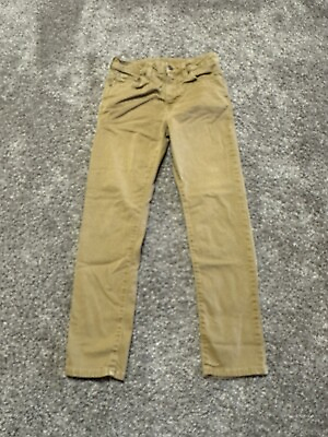#ad American Eagle Mens Jeans Size 28 Tan Khaki Skinny Slim. 28x28 Youth Boys 8231 $13.11