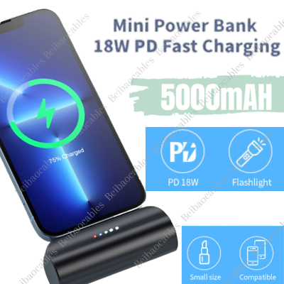 5000mAh Portable 18W Charger External Battery Pack Power Bank For iPhone iPad $16.48