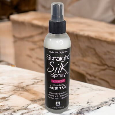 #ad JL Junior Labs Straight Silk Spray with Argan Oil Unscented 6oz 177ml NEW $26.99