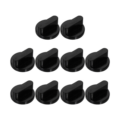 #ad Black Replacement Knobs for Gas Stove Control 10pcs Switches for Oven Range $11.79