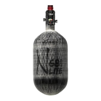 #ad Ninja 68 4500 Compressed HPA Paintball Tank Translucent Clear Pro V3 STD Reg $279.95