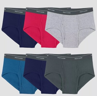 #ad Fashionably Comfortable 3 or 6 Pack of Fruit of the Loom Men#x27;s Briefs Underwear $36.99