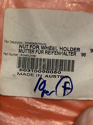 #ad KTM OEM PART # 50310090050 2 Pack Of Nuts For Wheel Holder Rim Lock Nuts $16.89