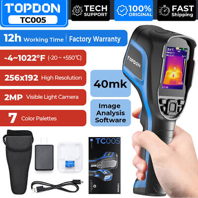 #ad Topdon TC005 256x192 Infrared 2 Megapixels Handheld Thermal Imaging Camera $376.99
