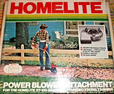#ad NOS Homelite Power Blower Attachment for the ST 100 Gas String Trimmer FREE SHIP $29.97