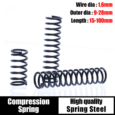 #ad Release Spring Pressure Compressed Spring 1.6mm Wire Diameter Return Spring $4.54