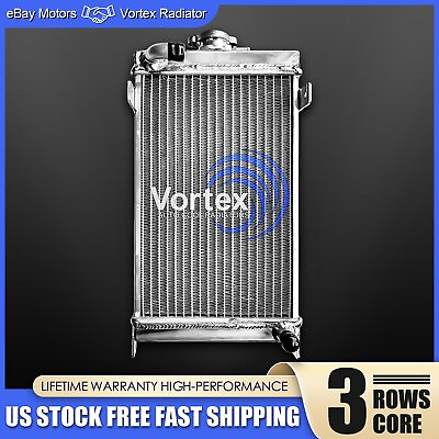 #ad 3 Rows Aluminum Radiator for Go Kart Karting Gearbox Shifter Karts Performance $69.99