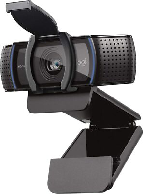 #ad Logitech C920S HD Pro Webcam Full 1080p 30fps Video Calling Clear Stereo Audio $33.95