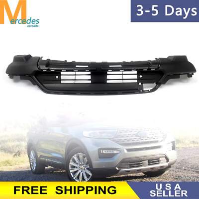 #ad New Front Lower Bumper Valance Black Limited Sport For 2020 2023 Ford Explorer $299.99