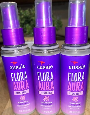 #ad 3 Pack Aussie Flora Aura Scent Boost Australian Jasmine Flower 3.2oz $19.95