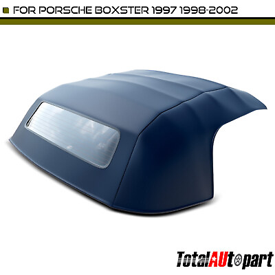 #ad New Convertible Soft Top for Porsche Boxster 1997 2002 Blue with Glass Window $291.99