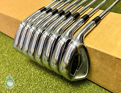 #ad Used Mizuno MP 15 Ti Muscle Forged Irons 3 PW 6.5 X Stiff Flex Steel Golf Set $449.99