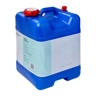 #ad 7 Gallon Rigid Water Container Blue 11.25 Inch x 11.0 Inch x 15.25 Inch $14.78