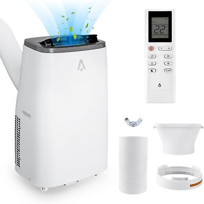 #ad 14000 BTU Portable Air Conditioner 3 in 1 Cooling Dehumidifier Fan AC w Remote $352.99