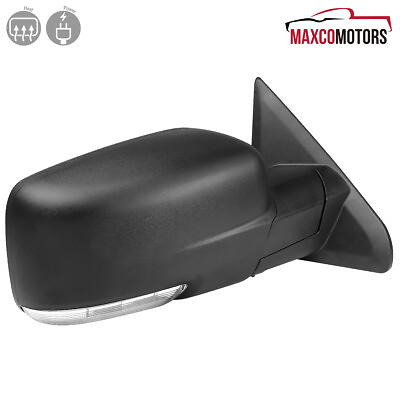 #ad Right Side Mirror Fits 2009 2012 Dodge Ram 1500 Power HeatedLED Signal View $93.49