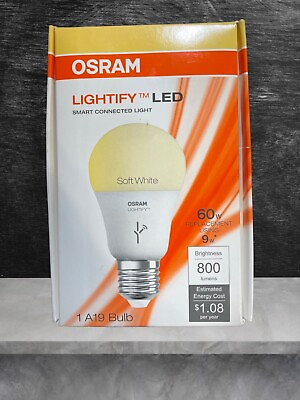 #ad Smart Light Bulb OSRAM Lightify LED Wifi light $10.00