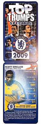 #ad Top Trumps Single Football Cards 2009 Chelsea Various Players $3.00