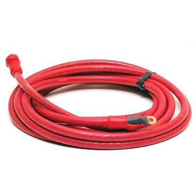 #ad Larson Boat 4 0 AWG Battery Cable 26 Foot Red Copper Tinned Wire $192.08