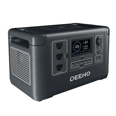 #ad Deeno X1500 Portable Power Station Portable Fast Outdoor Charging MaxStrata® $849.00