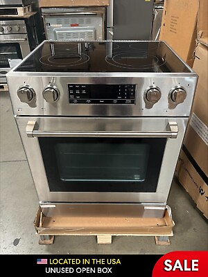 #ad 30 in. Electric Range 5 Surface Burners OPEN BOX COSMETIC IMPERFECTIONS $600.00
