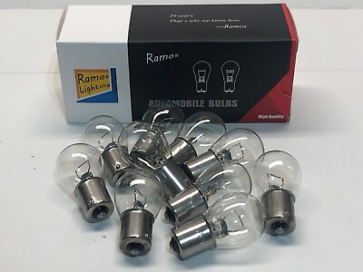 #ad 10 Pack 1156 Clear Tail Signal Brake Light Bulb Lamp FAST USA Shipping $9.59