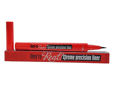 #ad Benefit They#x27;re Real Xtreme Precision Eye Liner 0.01oz Xtra Black New In Box $15.98