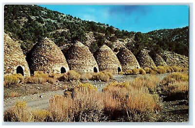 #ad c1950 The Charcoal Kilns In Wildrose Canyon Death Valley California CA Postcard $15.95