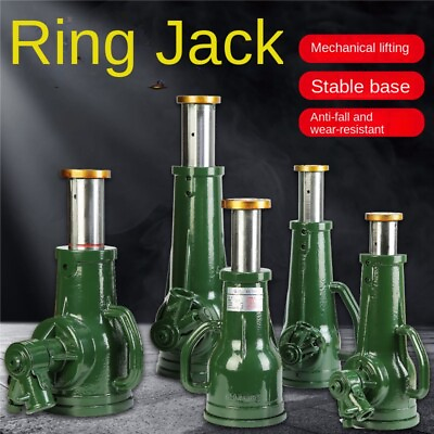 #ad Screw jack gear vertical hand mechanical 3 50 tons $328.00