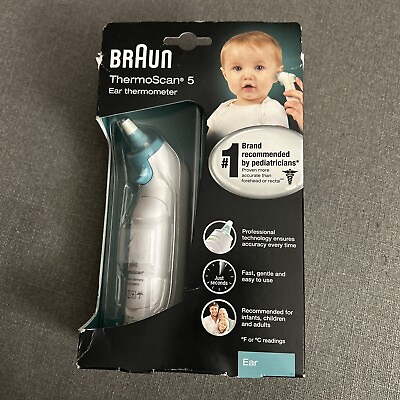 #ad New Braun ThermoScan 5 Ear Thermometer $26.99