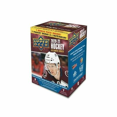 #ad NEW Upper Deck NHL 2020 21 Extended Series Hockey Trading Card BLASTER Box UD $14.99