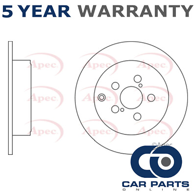 #ad Brake Disc Rear CPO Fits Toyota Avensis 2003 2008 1.6 1.8 2.0 D 2.4 4243105030 GBP 35.71