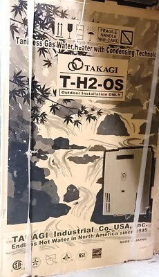 #ad Takagi T H2 OS Tankless Water Heater 199KBTU Natural Gas **Outdoor Only** $988.88