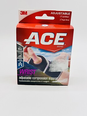 #ad ACE Neoprene Wrist Support Adjustable New In Box $4.99