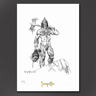 #ad Frank Frazetta Day of Wrath Official Limited Edition Giclée $99.99