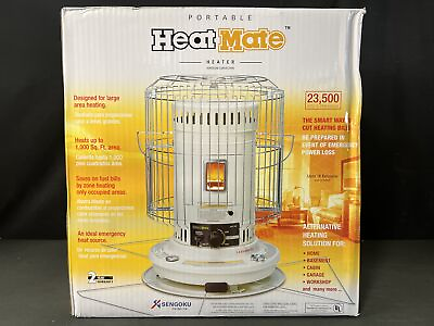 #ad Sengoku HMC 23K HeatMate 23500 Btu h 1000 sq ft Radiant Kerosene Heater Sealed $107.19
