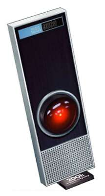#ad 1 1 2001 Space Odyssey: HAL9000 w LED Red Light 14quot; $45.38